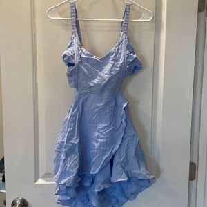 Fashion Nova ready for some frill tie back romper. New with tags